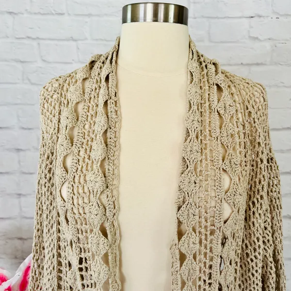 Free People Crochet Cardigan - Image 2