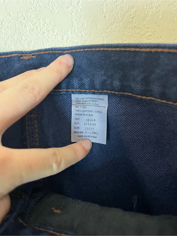 Vintage Rockies Jeans Blue Size 33 - Image 6