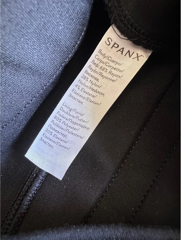 SPANX Perfect Fit Ponte Flare Pull On Pants in Black Women’s Small 20252R - Image 8