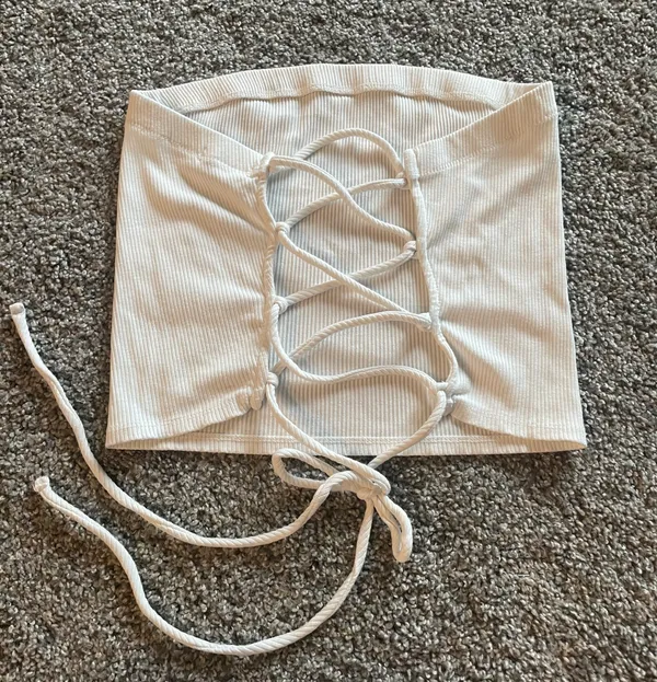 Active USA Strappy Back Tube Top - Image 2