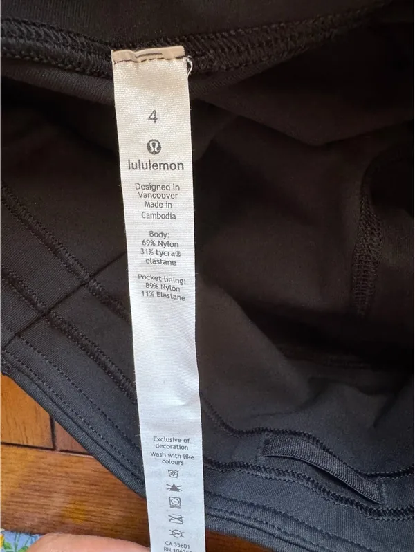 Lululemon Swift Speed With Pockets High Rise 28” Black Size 4 NWT - Image 6