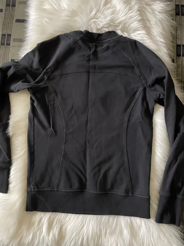 Lululemon Scuba Crew Washed Lunar Rock - Image 6