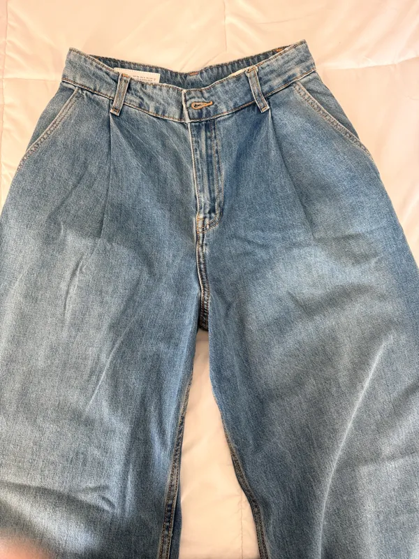 Jeans ZARA High-Rise Wide-Leg - Image 2