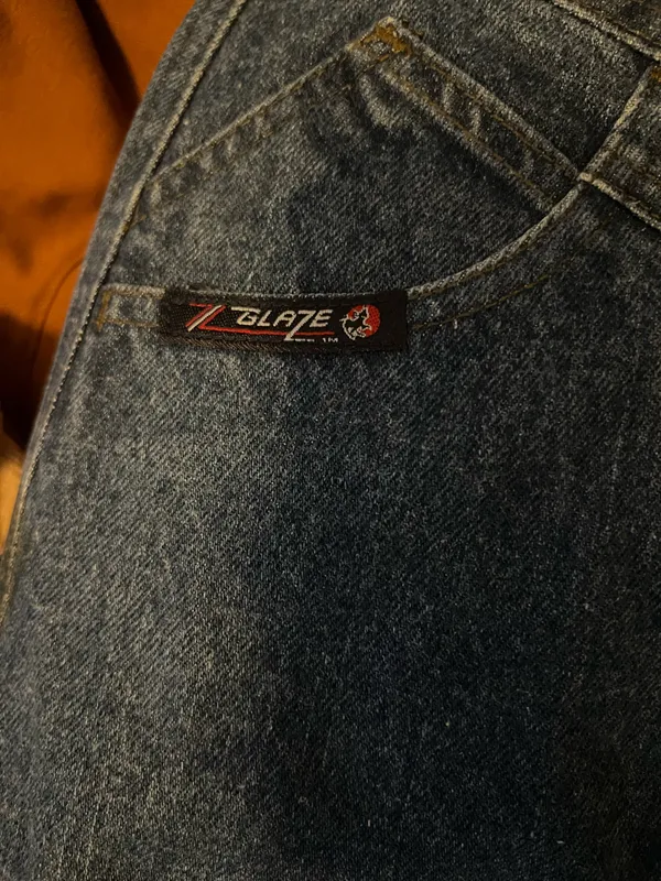 Vintage jeans Blue Size 2 - Image 2