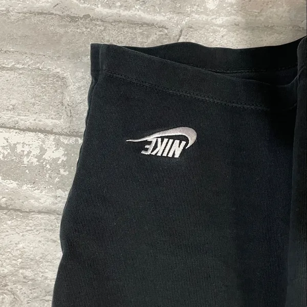 Nike Black French Terry Sports Shorts - Image 2