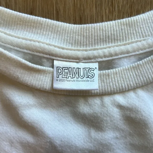 PEANUTS Snoopy and Woodstock crewneck sweater size large - Image 2