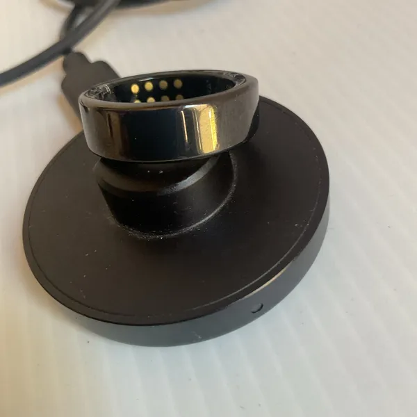 Oura Ring Gen 3 Heritage Black Size 10 Smart Ring Charger Cable Box - Image 5
