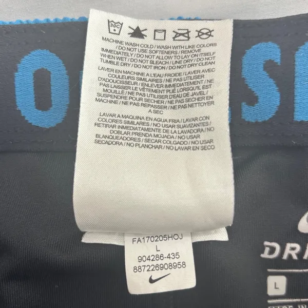 Nike Dri-FIT Blue Running Shorts Womens Large Athletic Training - Image 11