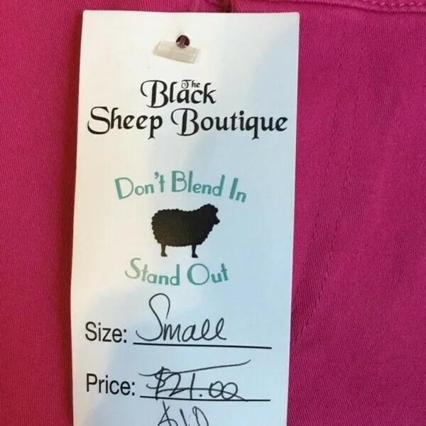 NWT Black‎ sheep boutique small pink skinny pants - Image 4