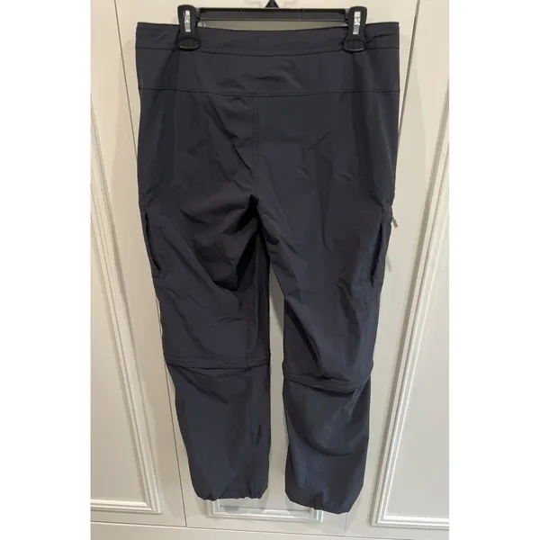 Mountain Hardwear Women's Black Yuma Convertible Pants‎ Size 10L Hiking Gorpcore - Image 3