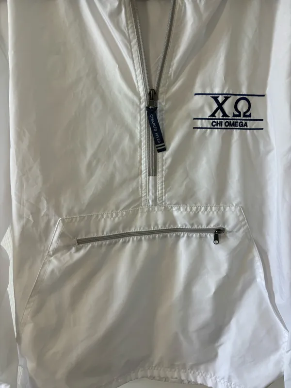 Charles River Apparel Rain Jacket Chi Omega - Image 5