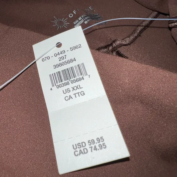 Aerie Offline Real Me Xtra Bootcut Legging in Dark Maple Size XXL New with tags - Image 10