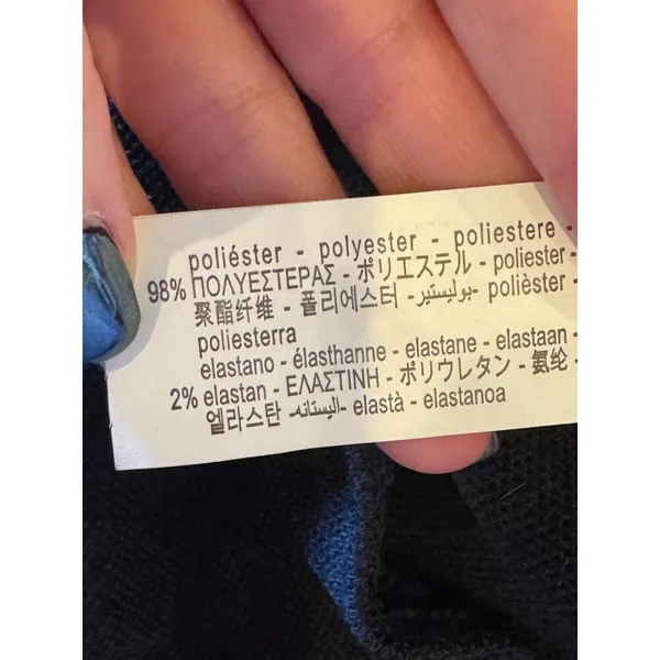 Zara Shirt Women Small Gray Crew Neck Sleeveless Knit Side Slit Tank Top Tunic‎ - Image 9