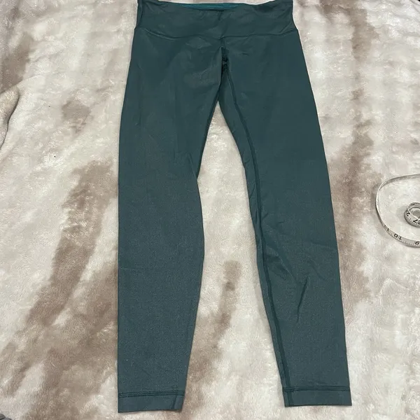Lululemon Class Stretch Butter Soft Leggings in Green (Size 8, 27” inseam) - Image 2