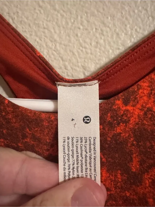 Lululemon wunder train long line bra - Image 2