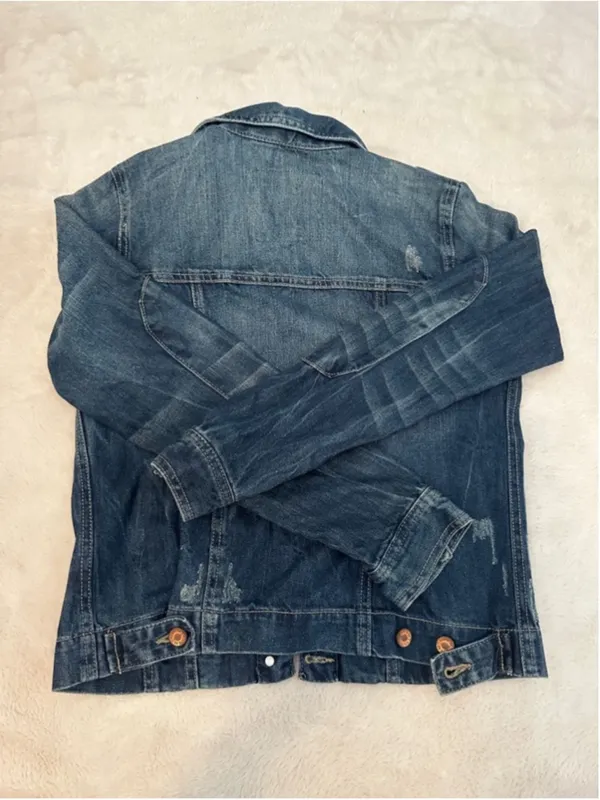 Route 66 Denim Jacket Blue Women's Small - Image 3