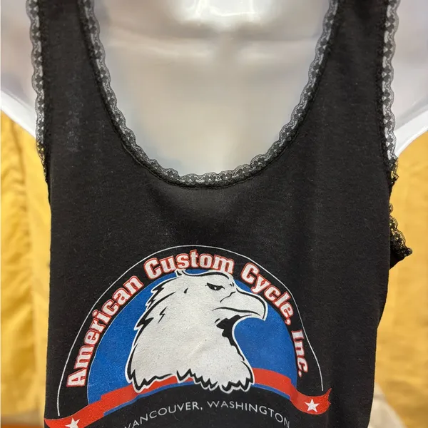Delta‎ Black Graphic Top - Image 7