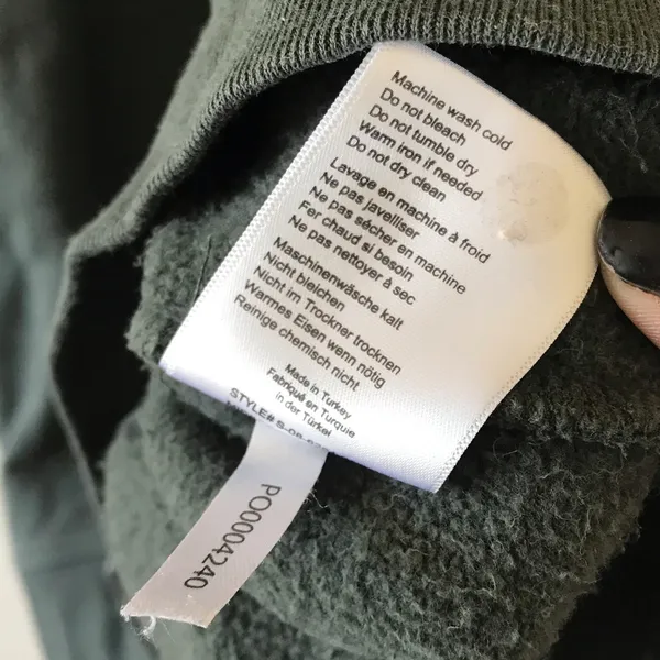 Anine Bing Vincent Hoodie NYC Charcoal Green - Image 13