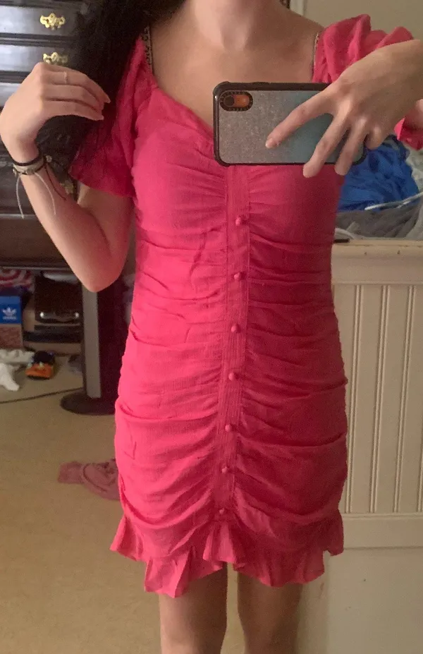 These Three Boutique Pink Dress - Image 2
