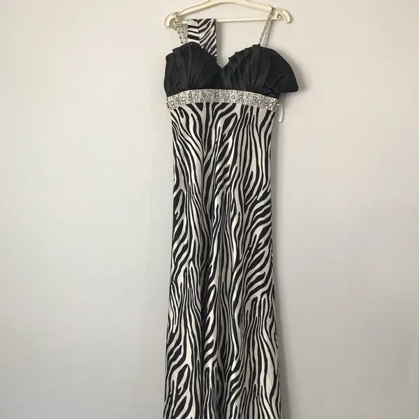 Gorgeous Zebra Print Dress- M - Image 2