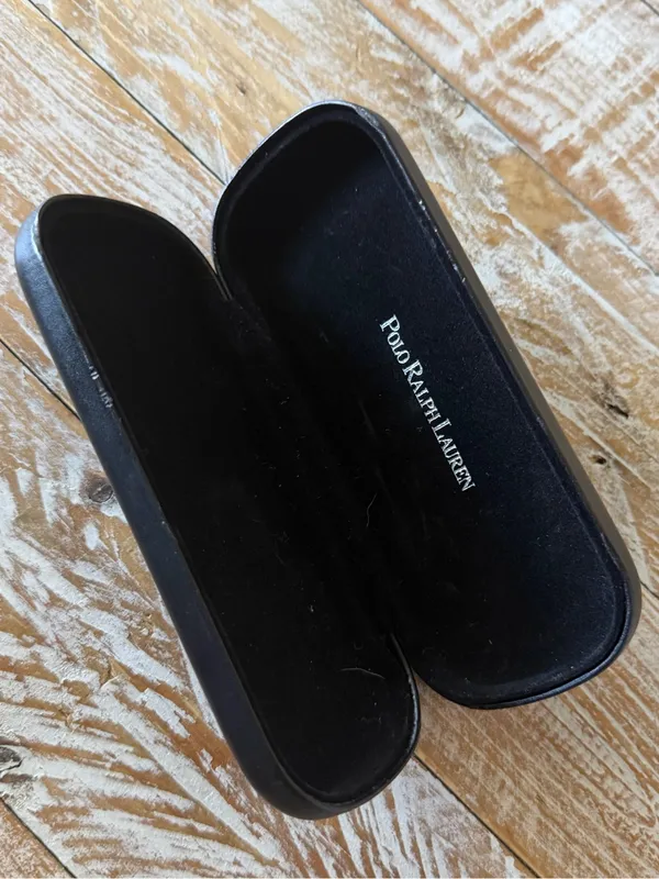 🕶️Polo Ralph Lauren Black Eyeglass Case Hard Protective Case🕶️ ~ case only - Image 4