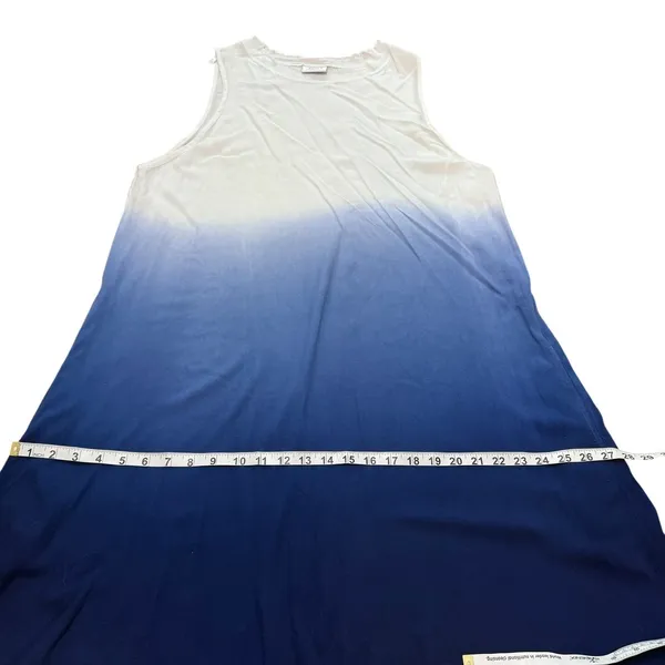 Jofit White Blue‎ Ombre Athletic Casual Sleeveless Tank Dress Large - Image 11