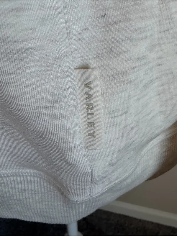 NWT Varley Selene 1/2 Zip doublesoft sweatshirt relaxed fit size small - Image 8