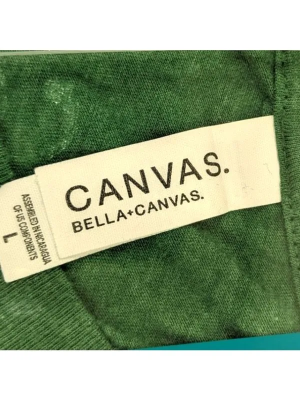 Canvas Gaia Green Large Short Sleeve T-shirt 11f - Image 6