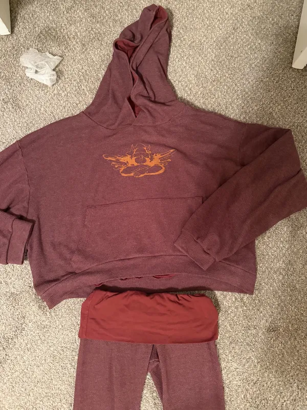 Boys Lie Brown Hoodie and pant set  - Image 3