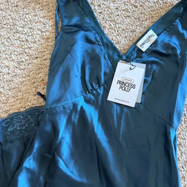Princess Polly Mini Blue Dress - Image 3