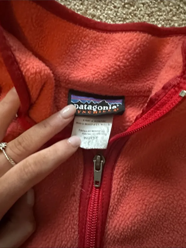 Patagonia Synchilla Coral Half-Zip Fleece Pullover Women - Image 2