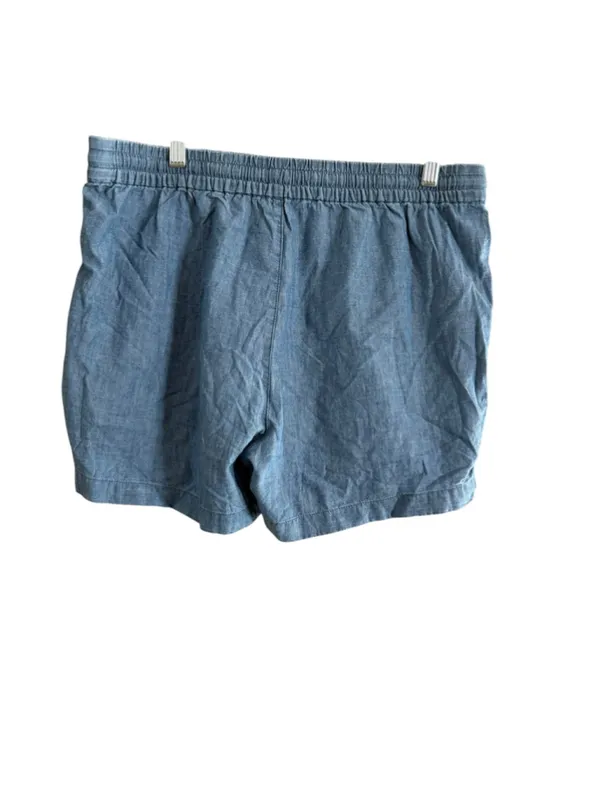Women's J.Crew Blue Denim Pull-On Shorts Size M - Image 11