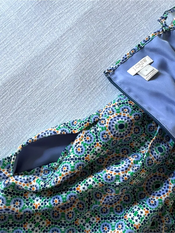 J. Crew Printed Seaside Cami Dress - size 0 - Image 12