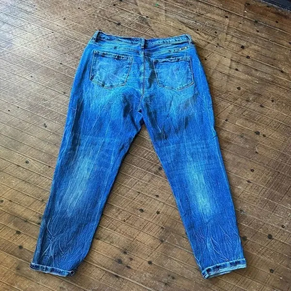 Kancan distressed acid wash11/29 normcore slimming jeans - Image 3