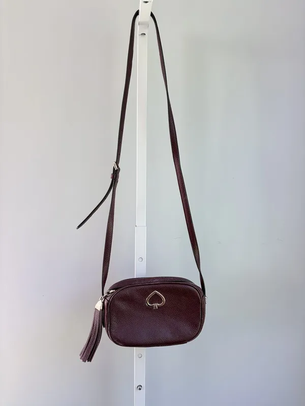kate spade Leather Crossbody Bag Red Size OS - Image 2