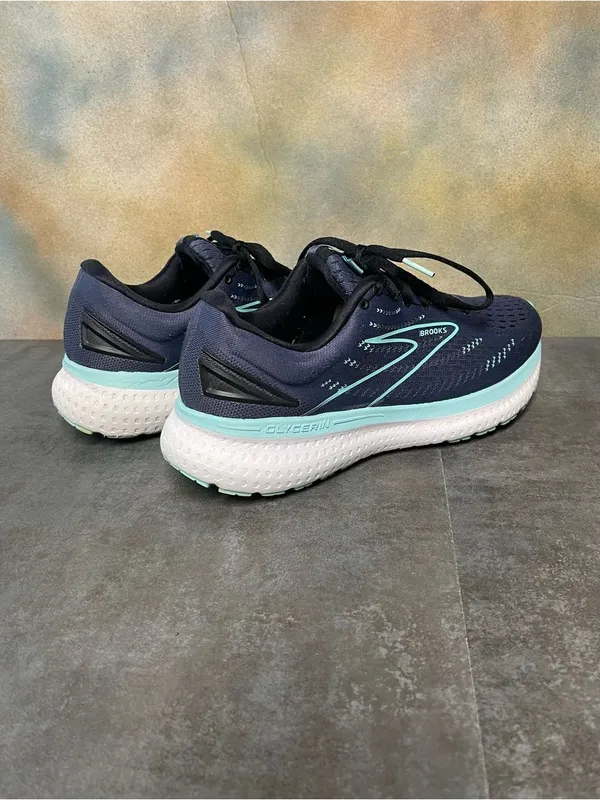 Brooks Glycerin 19 Women's Blue Running Shoes Size 8.5B - Image 9
