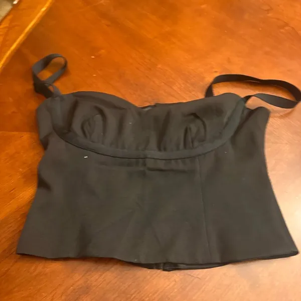 Black Princess Polly Top Size 6 - Image 9