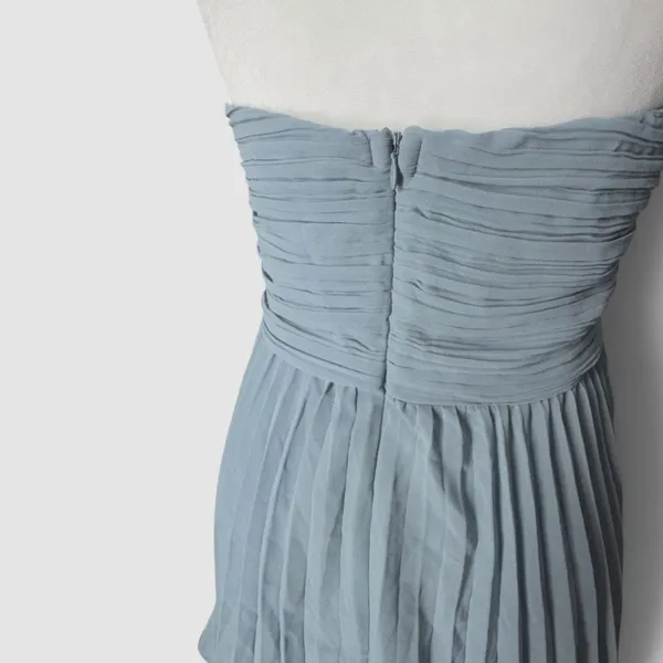 Lulus Slate Blue Gray Womens Maxi Dress Size XL - Image 4