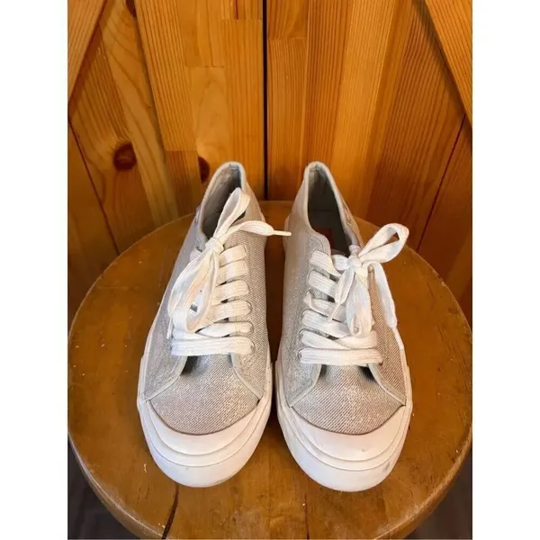 Rocket Dog Jumpin Cotton Sneaker Silver Size 7 - Image 2