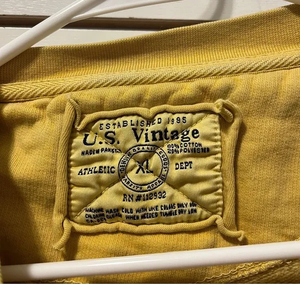 Myrtle Beach South Carolina Yellow Vintage Crewneck - Image 4