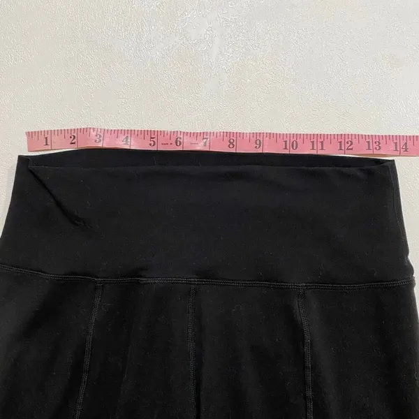 Aerie Offline The Hugger Legging High Rise Black Flare Yoga Pants Size L - Image 7
