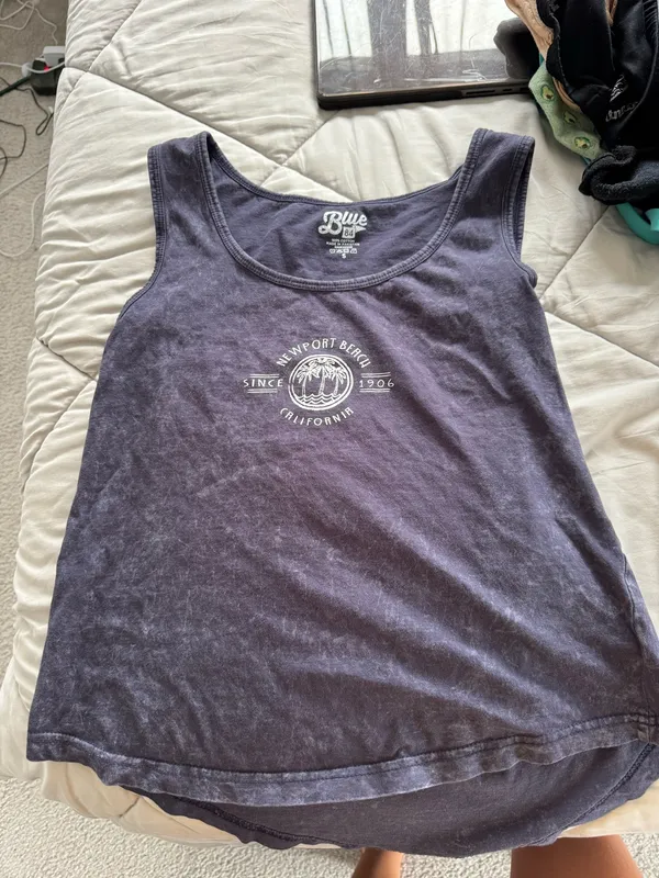 California Tank Top White - Image 2
