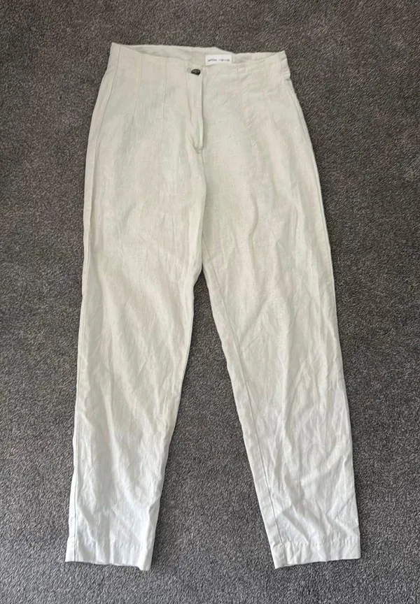 Line pants White Size M - Image 3