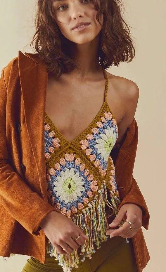 Free People Summer Of Love Halter Top - Image 2