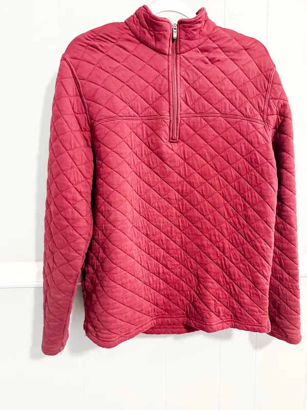 Eddie Bauer Quilted Quarter Zip - Image 3