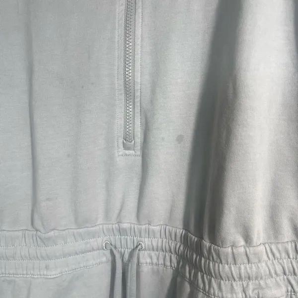 Athleta L Retroterry Romper Storm Cloud Garment Dye Grey891762002 XL/TG - Image 7