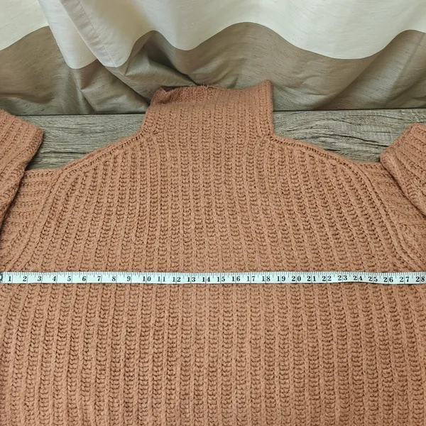 Free People Fluffy Fox Turtleneck Pullover Sweater Size S‎ - Image 4
