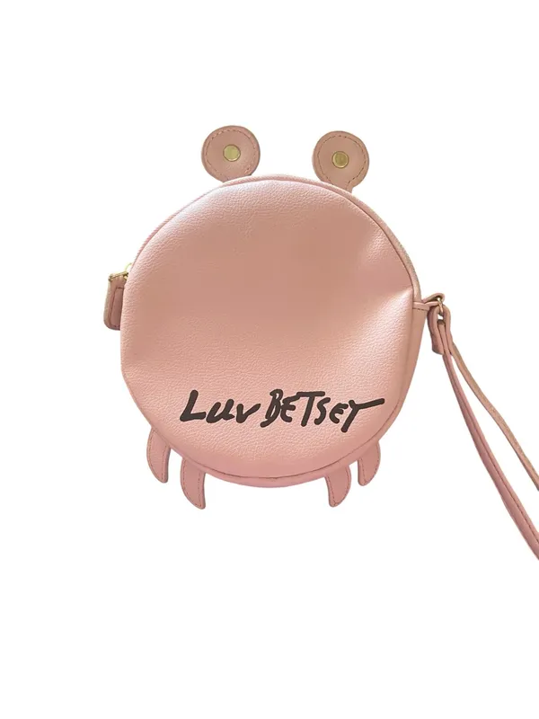 Betsey Johnson Pink Crab Wristlet Purse Coin purse coastsl whimsical dopamine - Image 8