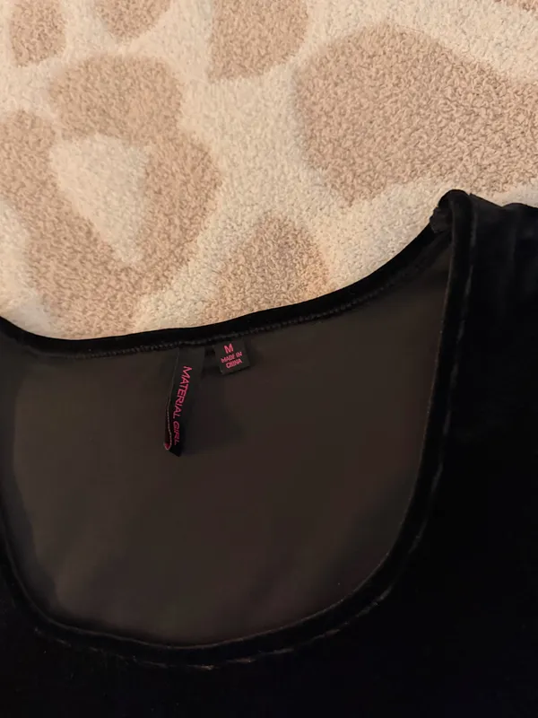 Material girl black bodysuit - Image 3