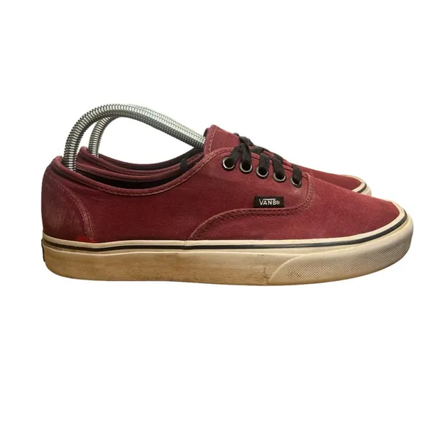 Vans Authentic Sneakers Port Royale‎ Burgundy Low Top Casual Lace Up Unisex - Image 7